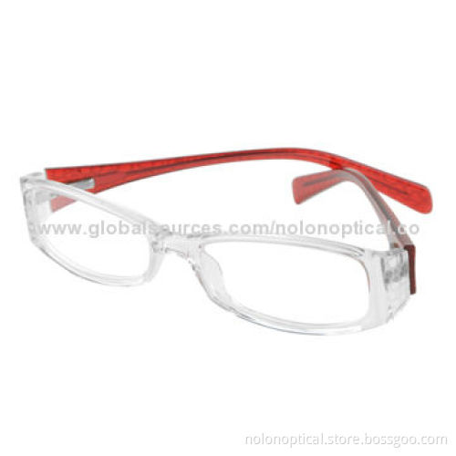 Young Lady Optical Computer Eyeglasses with Clear Acetate